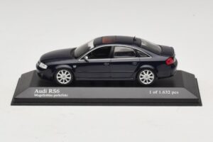 Audi RS6 C5 Mėlyna Metalik Minichamps 1:43 400011702 Metalas