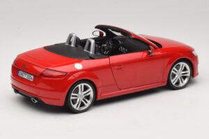 Audi TT 8J Roadster Tango Red Minichamps 1:18 5011400525 Metalas - nuotrauka 3 iš 8