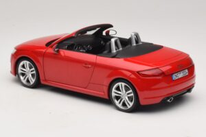 Audi TT 8J Roadster Tango Red Minichamps 1:18 5011400525 Metalas - nuotrauka 7 iš 8
