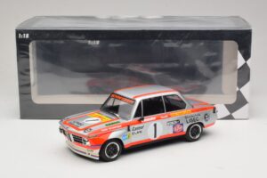 BMW 2002 Ti #1 Team Leru S. Manhalter 1000km Osterreichring Winner 1974 Minichamps 1:18 155742601 Metalas - nuotrauka 6 iš 6