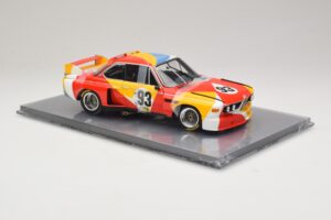 BMW 3.0 CSL Art Car Alexander Calder #51 H. Poulain / S. Posey / J. Guichet 24 Hours of Le Mans 1975 Minichamps 1:18 80430150 - nuotrauka 4 iš 7