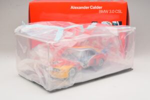 BMW 3.0 CSL Art Car Alexander Calder #51 H. Poulain / S. Posey / J. Guichet 24 Hours of Le Mans 1975 Minichamps 1:18 80430150 - nuotrauka 6 iš 7