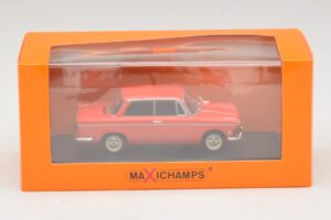 BMW 700 LS Raudonas Maxichamps 1:43 940023701 Metalas - nuotrauka 5 iš 5