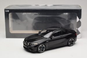 BMW M2 F87 Juoda Metalik Minichamps 1:18 155026100 Metalas - nuotrauka 6 iš 6