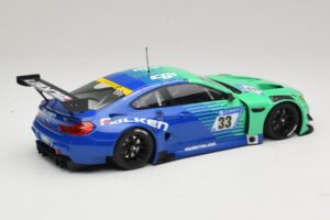 BMW M6 GT3 #33 Falken Motorsport P. Dumbreck 24 Hours of Nurburgring 2017 Minichamps 1:18 153172633 Metalas - nuotrauka 2 iš 6