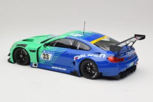 BMW M6 GT3 #33 Falken Motorsport P. Dumbreck 24 Hours of Nurburgring 2017 Minichamps 1:18 153172633 Metalas - nuotrauka 5 iš 6