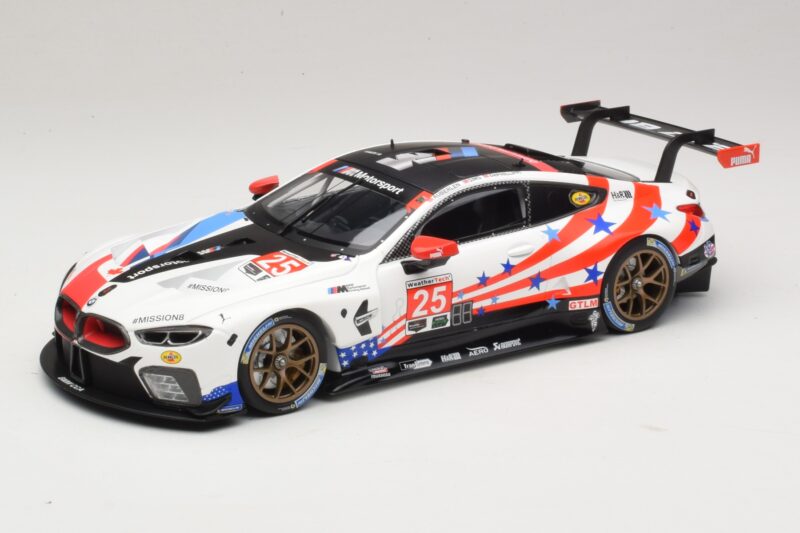 BMW M8 GTE #25 BMW Team RLL B. Auberlen / A. Sims 6 Hours of Watkins Glen 2018 Minichamps 1:18 155182995 Metalas