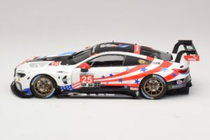 BMW M8 GTE #25 BMW Team RLL B. Auberlen / A. Sims 6 Hours of Watkins Glen 2018 Minichamps 1:18 155182995 Metalas - nuotrauka 3 iš 6