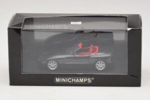BMW Z1 Tamsiai Žalias Su Raudonu Salonu Minichamps 1:43 BMW021 Metalas - nuotrauka 5 iš 5