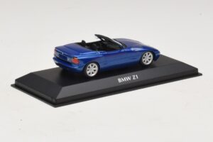 BMW Z1 E30 Mėlyna Metalik Maxichamps 1:43 940020101 Metalas - nuotrauka 2 iš 5