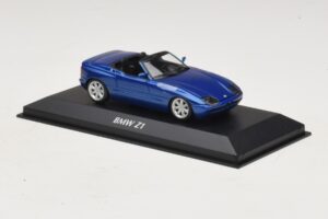 BMW Z1 E30 Mėlyna Metalik Maxichamps 1:43 940020101 Metalas - nuotrauka 3 iš 5