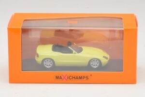 BMW Z1 E30 Geltonas Maxichamps 1:43 940020100 Metalas - nuotrauka 5 iš 5
