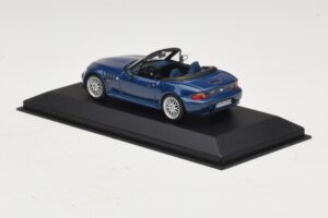 BMW Z3 E36/7 1.8 M Package Mėlynas Pakaitinė Dėžė Minichamps 1:43 80429411714-R1 Metalas - nuotrauka 3 iš 5