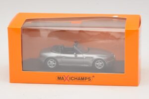 BMW Z3 Pilka Metalik Maxichamps 1:43 940024330 Metalas - nuotrauka 5 iš 5