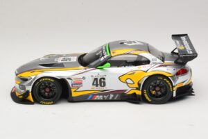 BMW Z4 GT3 #46 M. Palttala / L. Luhr 24 Hours of Spa Winner 2015 Minichamps 1:18 151152346 Metalas - nuotrauka 3 iš 6