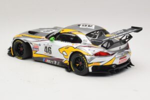 BMW Z4 GT3 #46 M. Palttala / L. Luhr 24 Hours of Spa Winner 2015 Minichamps 1:18 151152346 Metalas - nuotrauka 5 iš 6