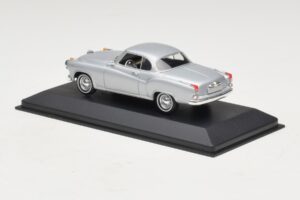 Borgward Isabella Kupė Sidabrinė Minichamps 1:43 400096031 Metalas - nuotrauka 3 iš 5