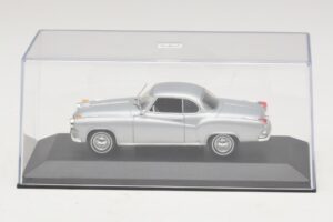 Borgward Isabella Kupė Sidabrinė Minichamps 1:43 400096031 Metalas - nuotrauka 4 iš 5