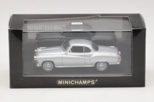 Borgward Isabella Kupė Sidabrinė Minichamps 1:43 400096031 Metalas - nuotrauka 5 iš 5