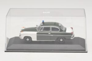 Borgward Isabella Polizei Frankfurt Minichamps 1:43 400096090 Metalas - nuotrauka 4 iš 5