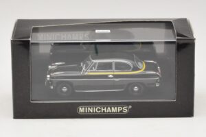 Borgward Isabella Taksi Juodas Minichamps 1:43 400096095 Metalas - nuotrauka 5 iš 5
