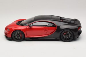 Bugatti Chiron Sport Italian Red & Carbon AUTOart 1:18 70996 Kompozitas - nuotrauka 4 iš 8