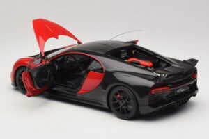 Bugatti Chiron Sport Italian Red & Carbon AUTOart 1:18 70996 Kompozitas - nuotrauka 5 iš 8