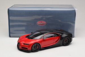 Bugatti Chiron Sport Italian Red & Carbon AUTOart 1:18 70996 Kompozitas - nuotrauka 8 iš 8
