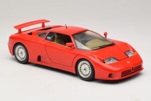 Bugatti EB110 Raudonas Bburago 1:18 3055-P1 Metalas - nuotrauka 6 iš 8