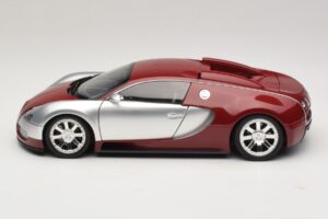 Bugatti Veyron Centenaire Edition Chrome Red Minichamps 1:18 100110851 Metalas - nuotrauka 4 iš 8