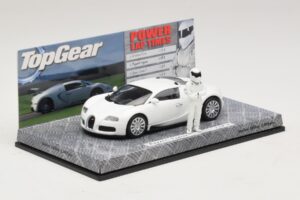 Bugatti Veyron Baltas Top Gear Leidimas Minichamps 1:43 519431100 Metalas - nuotrauka 2 iš 5