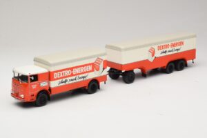 Bussing LU 11/16 Dėžinė Priekaba Dextro Energen Minichamps 1:43 499073940 Metalas