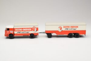 Bussing LU 11/16 Dėžinė Priekaba Dextro Energen Minichamps 1:43 499073940 Metalas - nuotrauka 3 iš 6