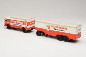 Bussing LU 11/16 Dėžinė Priekaba Dextro Energen Minichamps 1:43 499073940 Metalas - nuotrauka 5 iš 6