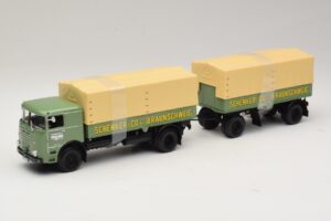 Bussing LU 11/16 Platformos Priekaba Schenker Minichamps 1:43 499073924 Metalas
