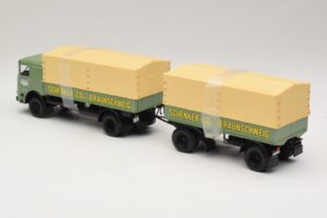 Bussing LU 11/16 Platformos Priekaba Schenker Minichamps 1:43 499073924 Metalas - nuotrauka 5 iš 6