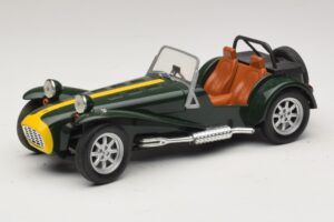 Caterham Super Seven Žalias Anson 1:18 30317-W1 Metalas