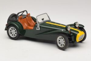 Caterham Super Seven Žalias Anson 1:18 30317-W1 Metalas - nuotrauka 4 iš 6
