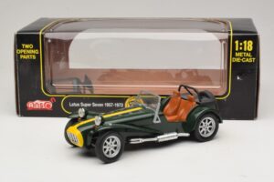 Caterham Super Seven Žalias Anson 1:18 30317-W1 Metalas - nuotrauka 6 iš 6