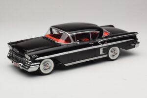 Chevrolet Bel Air Impala Coupe Juodas KK-Scale 1:18 KKDC181592 Metalas