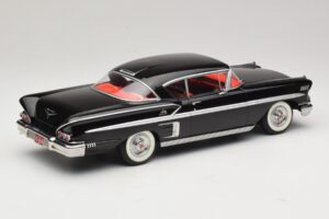 Chevrolet Bel Air Impala Coupe Juodas KK-Scale 1:18 KKDC181592 Metalas - nuotrauka 2 iš 6