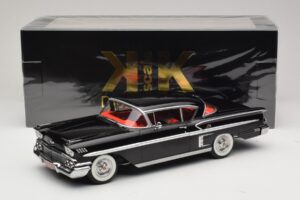 Chevrolet Bel Air Impala Coupe Juodas KK-Scale 1:18 KKDC181592 Metalas - nuotrauka 6 iš 6