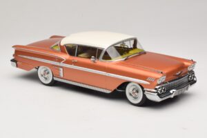 Chevrolet Bel Air Impala Coupe Varinė & Kreminė KK-Scale 1:18 KKDC181591 Metalas - nuotrauka 4 iš 6
