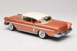 Chevrolet Bel Air Impala Coupe Varinė & Kreminė KK-Scale 1:18 KKDC181591 Metalas - nuotrauka 5 iš 6
