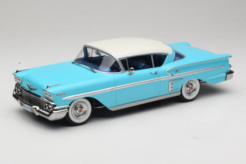 Chevrolet Bel Air Impala Coupe Turkio & Kreminė KK-Scale 1:18 KKDC181593 Metalas