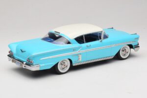 Chevrolet Bel Air Impala Coupe Turkio & Kreminė KK-Scale 1:18 KKDC181593 Metalas - nuotrauka 2 iš 6