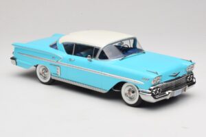 Chevrolet Bel Air Impala Coupe Turkio & Kreminė KK-Scale 1:18 KKDC181593 Metalas - nuotrauka 4 iš 6
