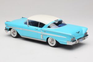 Chevrolet Bel Air Impala Coupe Turkio & Kreminė KK-Scale 1:18 KKDC181593 Metalas - nuotrauka 5 iš 6