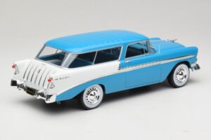 Chevrolet Bel Air Nomad Turkio & Baltas KK-Scale 1:18 KKDC181292 Metalas - nuotrauka 2 iš 6