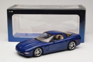 Chevrolet Corvette C5 Commemorative Edition Mėlynas AUTOart 1:18 71157 Metalas - nuotrauka 9 iš 9